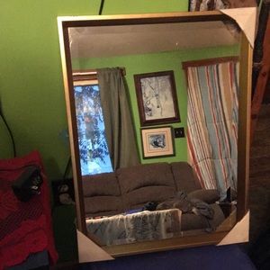 Kate & Laurel all things decor. Gold frame mirror